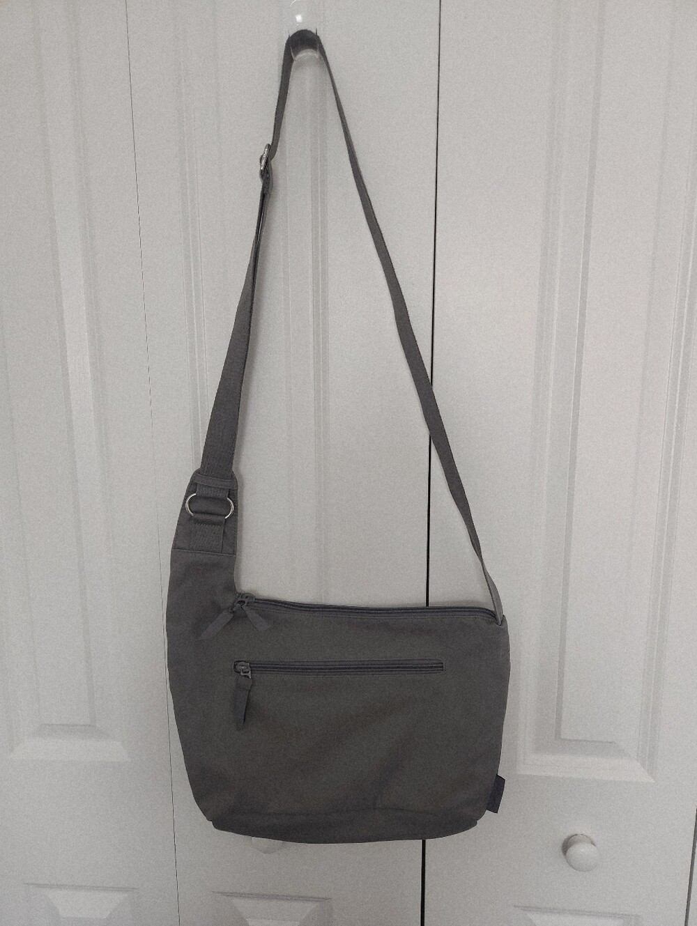 Vera Bradley Crossbody Sling Bag - Recycled Cotton Galaxy Grey